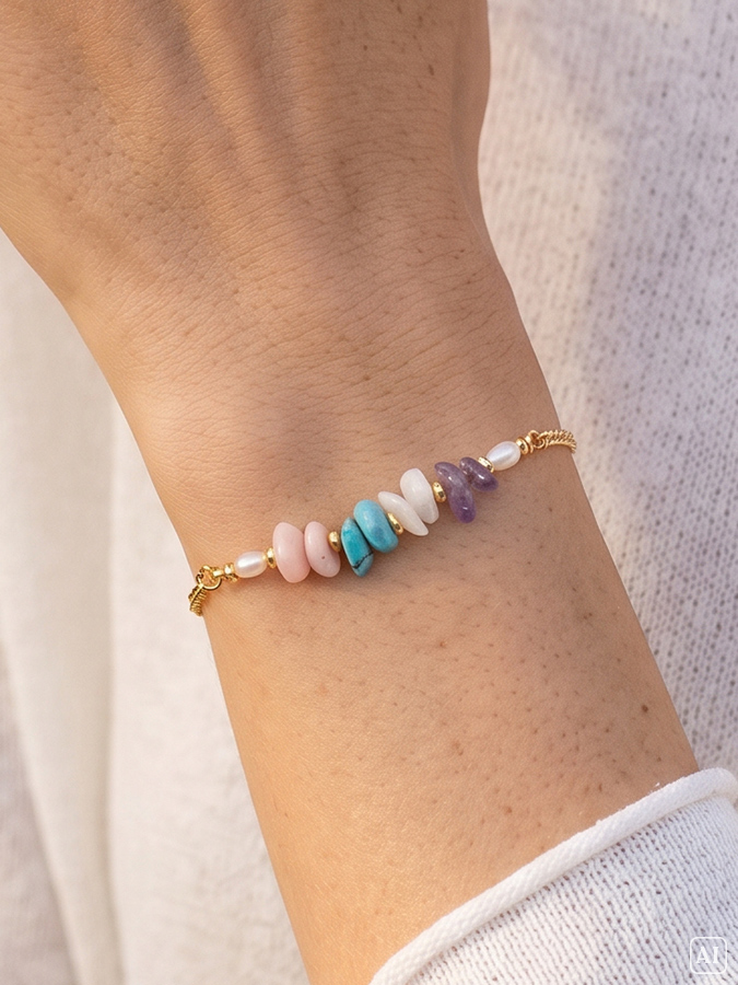 Geburtsstein Armband für Mütter